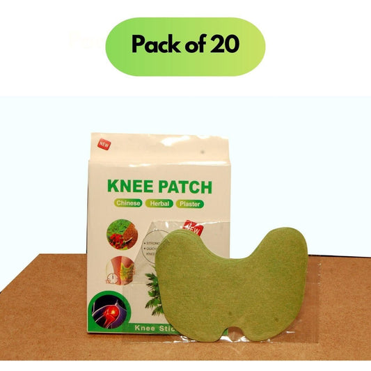 Herbal Knee Pain Relief Patches (Pack of 20 Offer)